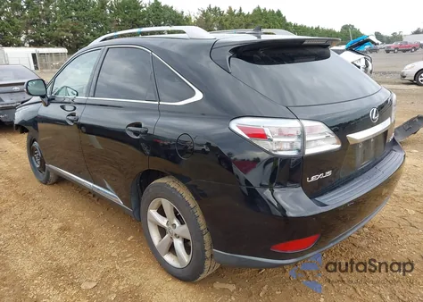 2010 Lexus Rx 350 z USA, uszkodzony, nr VIN 2T2BK1BAXAC039647